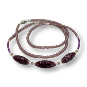 Lavender Aura Waist Beads