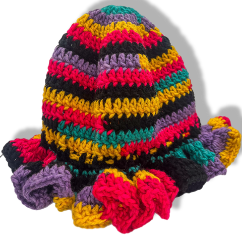 Raining Colors Crochet Hat