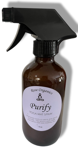 Rose Organics Yoga Mat Spray