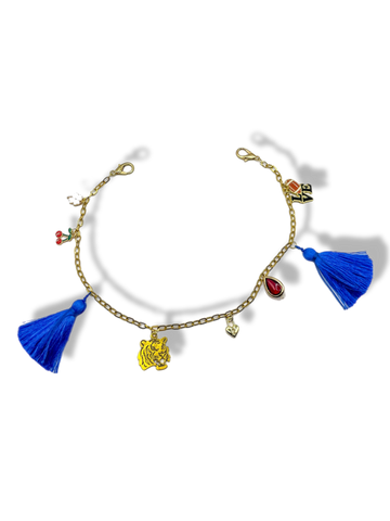 Burning Blue Purse/Belt Loop Chain