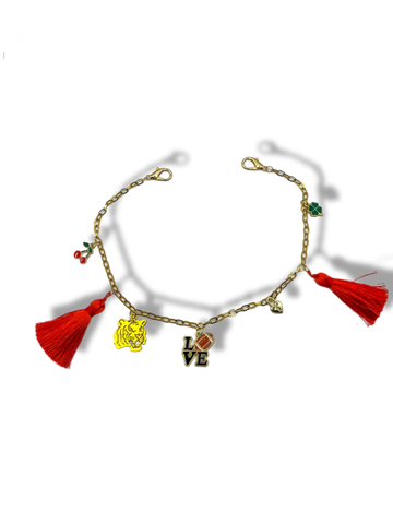 Lucky Tiger Purse / Belt Loop Chain